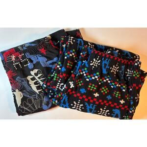Lot of 2 Boy's Sleep Bottoms Pants, Size L (12/14)